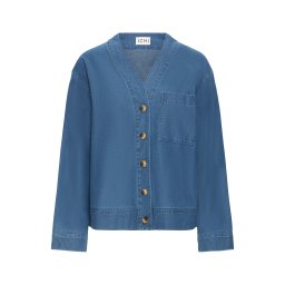 ICHI Bluză 'IHKate' albastru denim