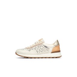 PIKOLINOS Sneaker low 'Arrecife' fildeş / galben curry / auriu
