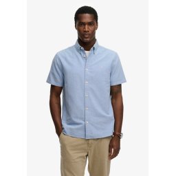 Superdry & Co Cămașă albastru deschis
