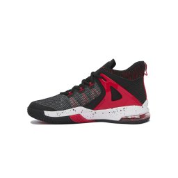 AND1 Sneaker înalt 'Turnaround' gri închis / roșu / negru / alb amestacat