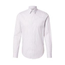 Calvin Klein Cămașă gri / alb