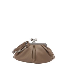 Weekend Max Mara Clutch 'PRATI' maro mokka