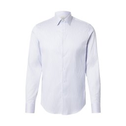Calvin Klein Cămașă mov deschis / alb