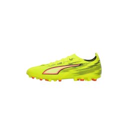 PUMA Ghete de fotbal 'ULTRA 6 MATCH' verde limetă / roșu / negru