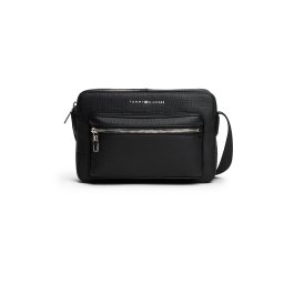 TOMMY HILFIGER Geantă de umăr negru