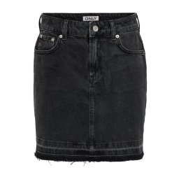 ONLY Fustă 'ONLNELIA' negru denim