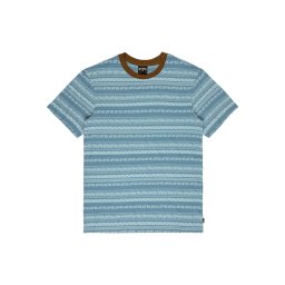 BILLABONG Tricou 'Halfrack' albastru fumuriu / albastru pastel / maro