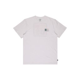 BILLABONG Tricou 'Surge' bleumarin / verde petrol / portocaliu / alb