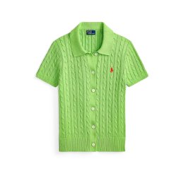 Polo Ralph Lauren Geacă tricotată verde neon