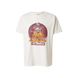 Volcom Tricou 'FA CALLUM ROONEY' galben miere / roșu cranberry / alb