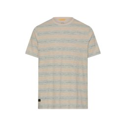 CAMEL ACTIVE Tricou bej / albastru aqua / portocaliu