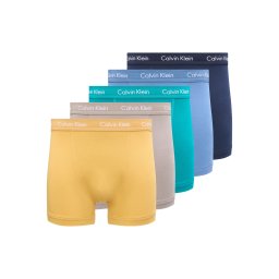Calvin Klein Underwear Boxeri culoarea pielii / bleumarin / albastru deschis / galben / verde petrol