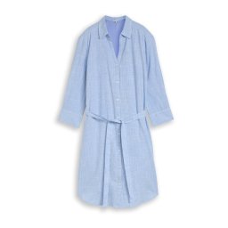 TOM TAILOR Rochie tip bluză azuriu