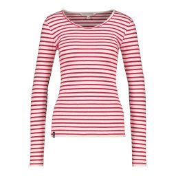 alife & kickin Tricou 'BerthaAK A' roșu / alb