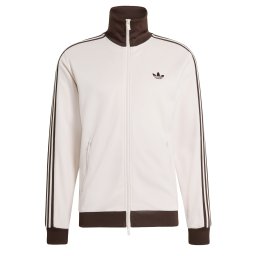ADIDAS ORIGINALS Hanorac 'Classic' maro închis / alb murdar