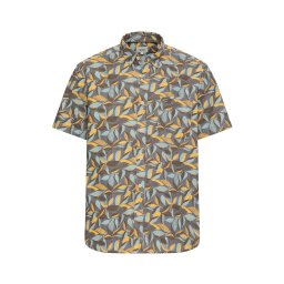 CAMEL ACTIVE Cămașă albastru deschis / galben / pământiu
