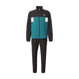 Sergio Tacchini Costum de trening cyan / negru / alb