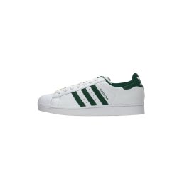 ADIDAS ORIGINALS Sneaker low 'SUPERSTAR II' verde închis / alb