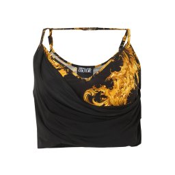 Versace Jeans Couture Top maro / galben curry / galben închis / negru