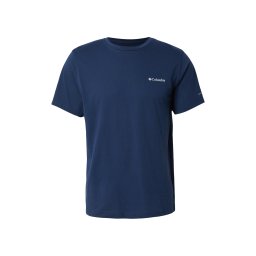 COLUMBIA Tricou funcțional 'Thistletown Hills™' bleumarin / alb