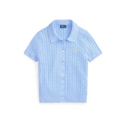 Polo Ralph Lauren Geacă tricotată albastru deschis