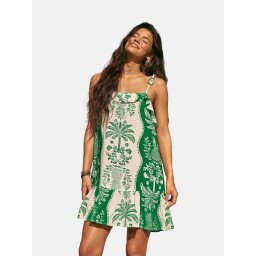 Friends Like These Rochie de vară crem / verde