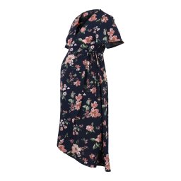Vero Moda Maternity Rochie de vară 'VMMSAKI' bleumarin / verde mentă / roz