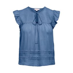 ONLY Bluză 'ONLCHARIS' albastru denim