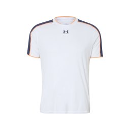 UNDER ARMOUR Tricou funcțional 'Challenger Train' bleumarin / portocaliu deschis / alb