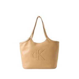 Calvin Klein Plase de cumpărături maro cappuccino