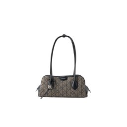 Calvin Klein Geantă de umăr maro deschis / negru