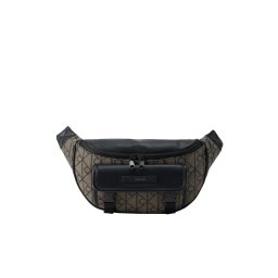 Calvin Klein Borsetă 'Water Repellent Logo' maro / negru