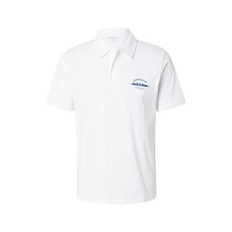 JACK & JONES Tricou 'JJBRANDON' albastru / alb