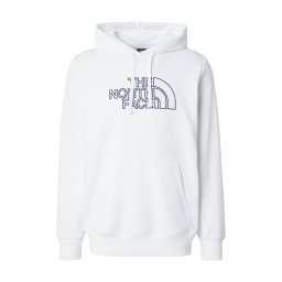 THE NORTH FACE Bluză de molton 'DREW PEAK' albastru închis / alb