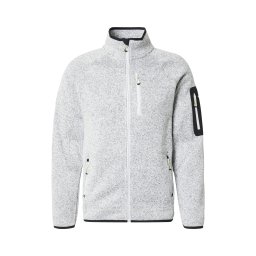 4F Jachetă fleece funcțională gri amestecat / negru