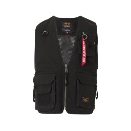 ALPHA INDUSTRIES Vestă negru