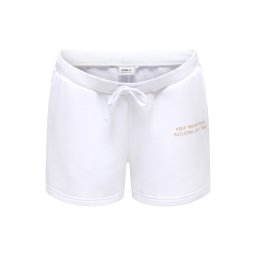 Only Maternity Pantaloni 'OLMELENA' maro mokka / alb
