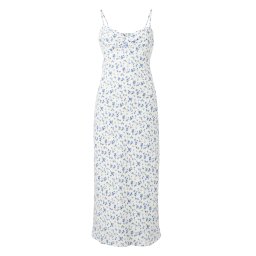 HOLLISTER Rochie albastru deschis / alb