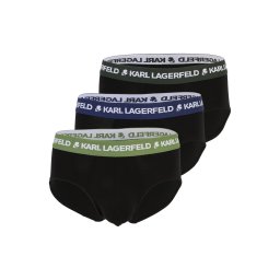 Karl Lagerfeld Slip albastru marin / verde / negru / alb