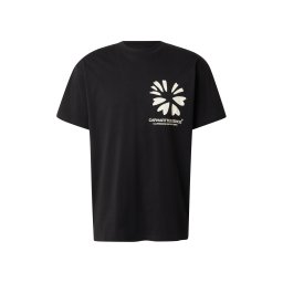Carhartt WIP Tricou negru / alb murdar