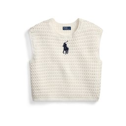 Polo Ralph Lauren Pulover bleumarin / alb