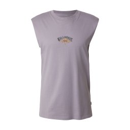 BILLABONG Tricou 'BURN OUT' galben / gri bazalt / negru / alb