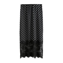 Next Fustă negru / alb