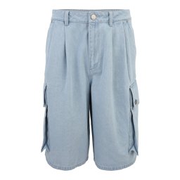 ADIDAS ORIGINALS Pantaloni eleganți albastru denim / alb