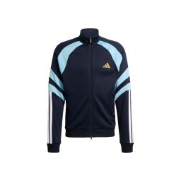 ADIDAS SPORTSWEAR Bluză cu fermoar sport 'TIRO' bleumarin / albastru deschis / galben miere / alb