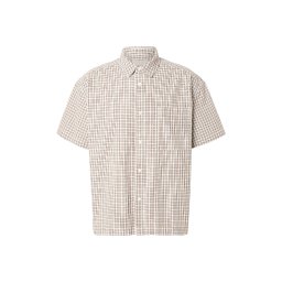 Only & Sons Cămașă 'ONSDAVES' nisipiu / maro / alb coajă de ou