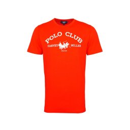 HARVEY MILLER Tricou 'Club' roșu / alb