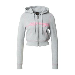 Ed Hardy Hanorac albastru închis / gri amestecat / portocaliu închis / roz