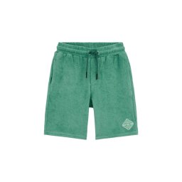 WE Fashion Pantaloni galben pastel / verde iarbă / alb