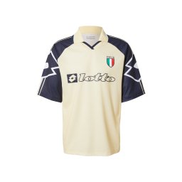 LOTTO Tricot bleumarin / galben pastel / alb